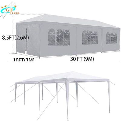 Tienda de aluminio resistente del partido del rasgón DIN4102 B1 40x60