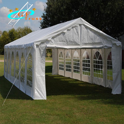 Tienda impermeable blanca del banquete de boda con 8 flancos desprendibles