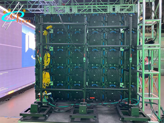 Soporte al aire libre del apoyo en tierra de la pared del braguero de la pantalla del acontecimiento LED para los gabinetes