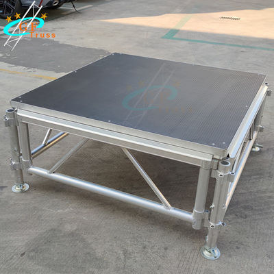 Plataforma de aluminio de la etapa del móvil ligero de los 4ft*4ft